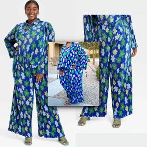 Black History Month Target x Sammy B Women's Wide-Leg Pleated Trousers & top set